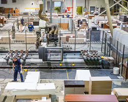 New network infrastructure and datacenter upgrade for a Furniture factory