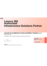 Lenovo Authorized Infrastructure Solutions Partner